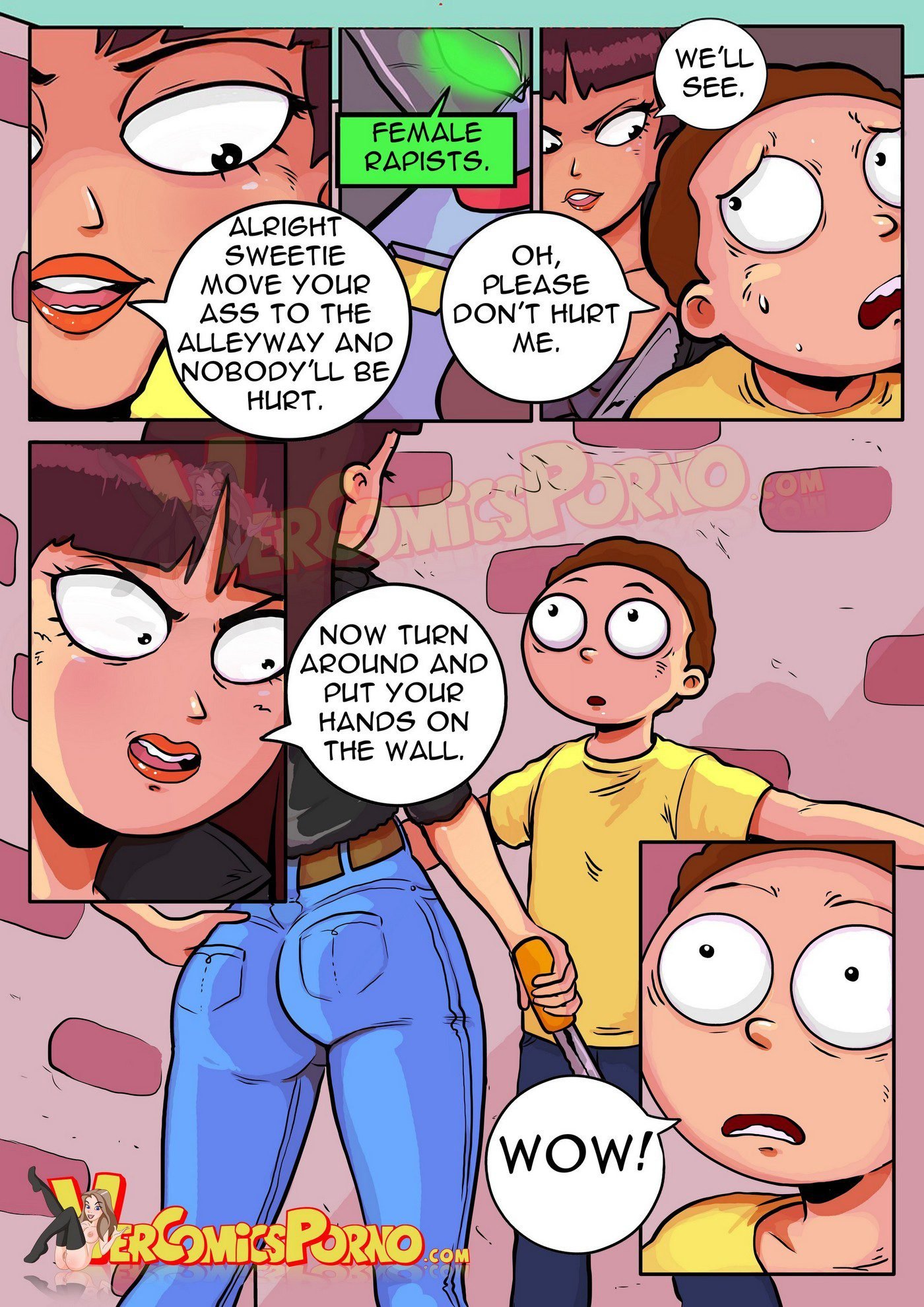 RICK AND MORTY PORN COMICS 