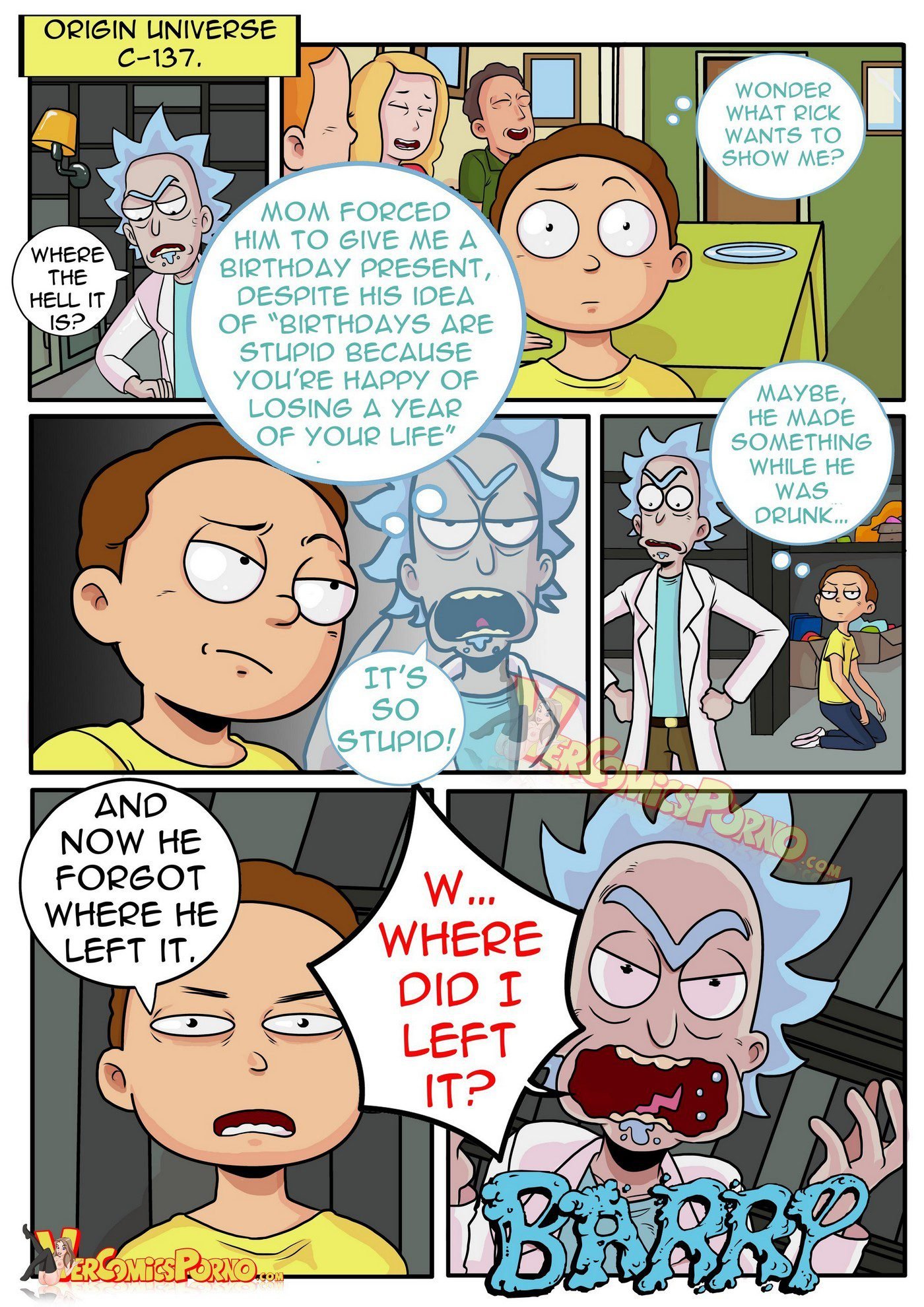 RICK AND MORTY PORN COMICS 