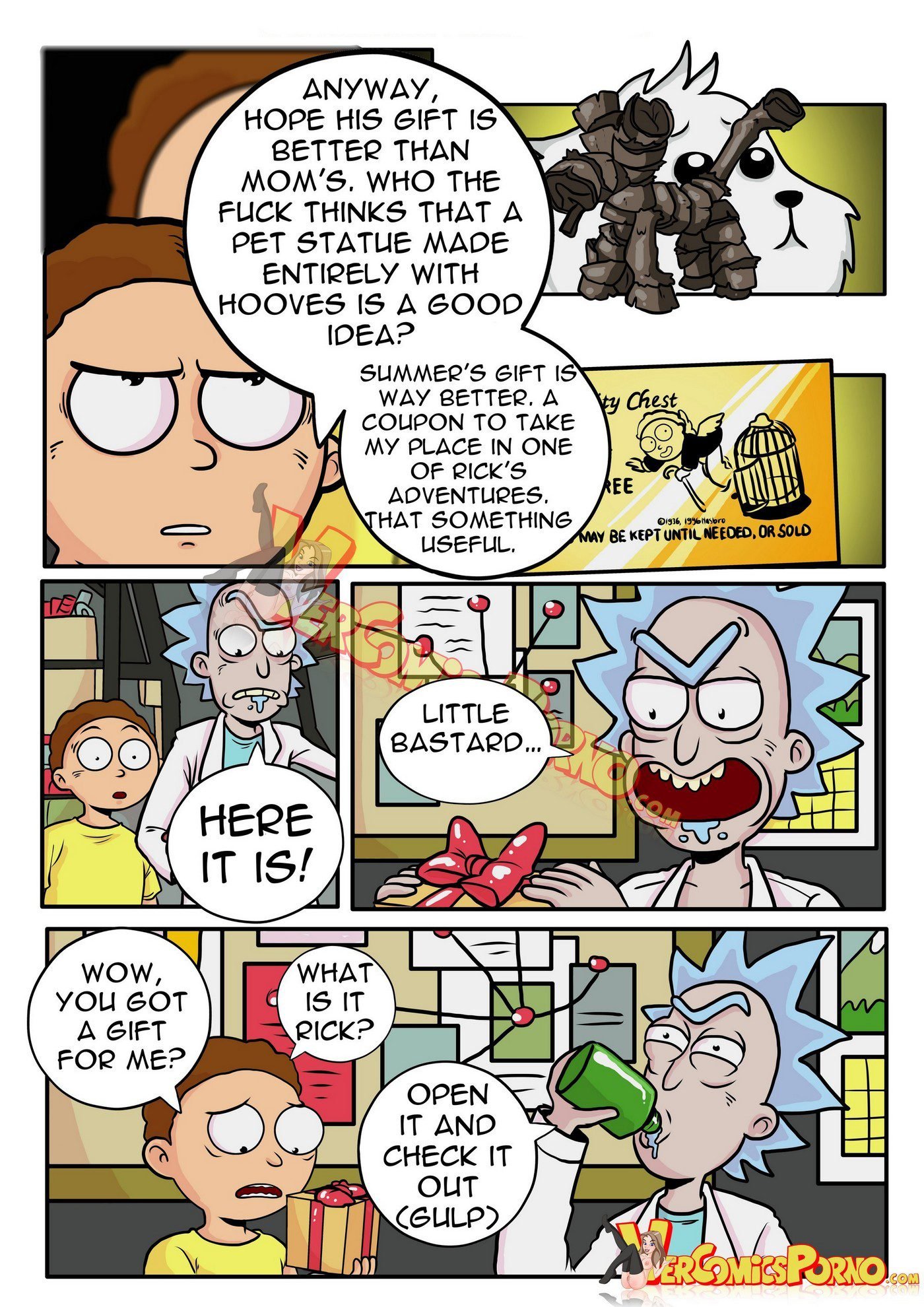 RICK AND MORTY PORN COMICS 