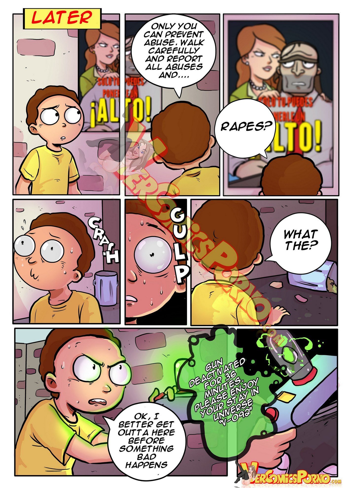 RICK AND MORTY PORN COMICS 