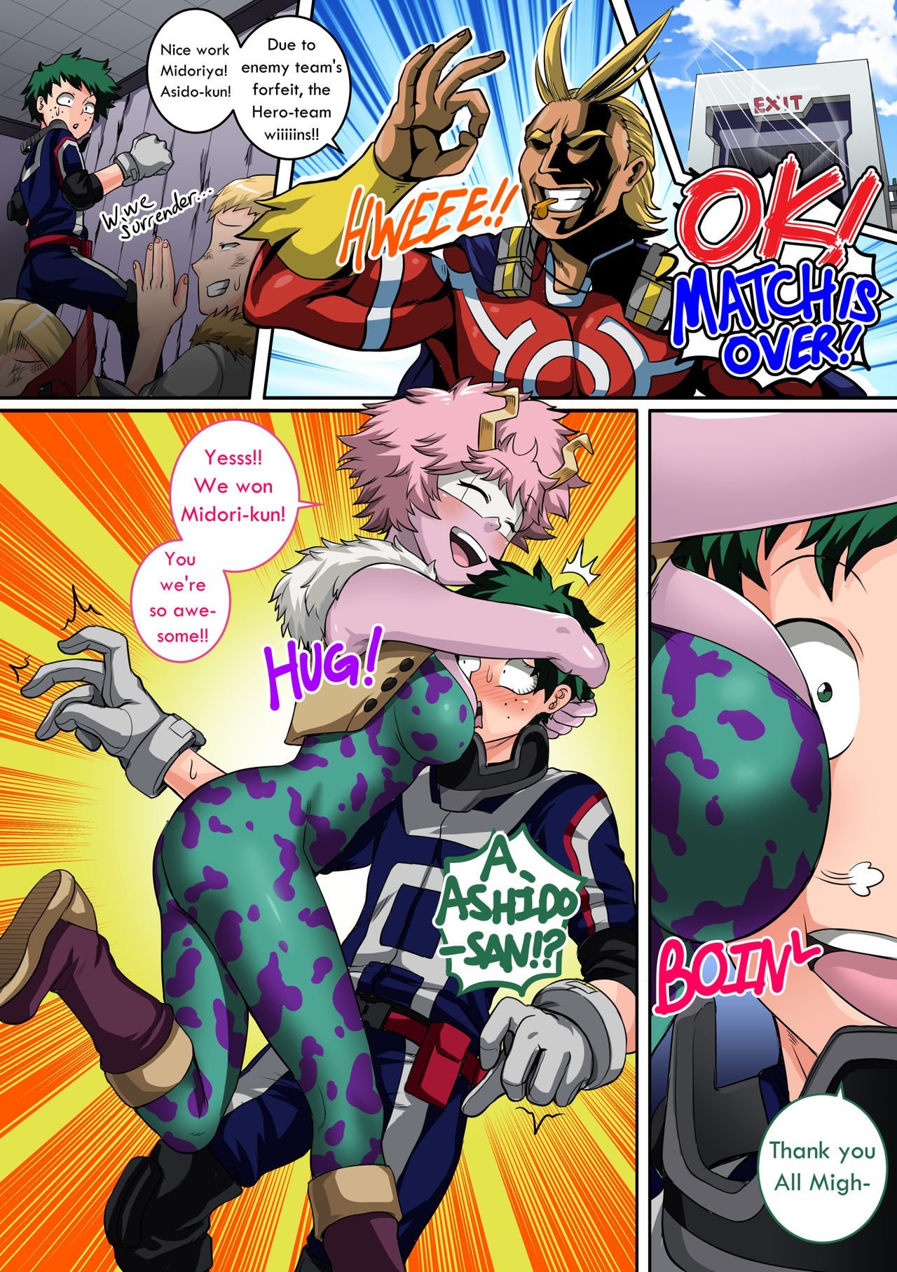 My Harem Academia Chapter  