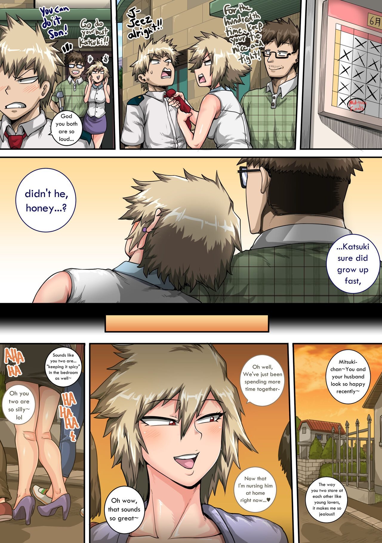 Summer Vacation with Bakugous Mom Part  