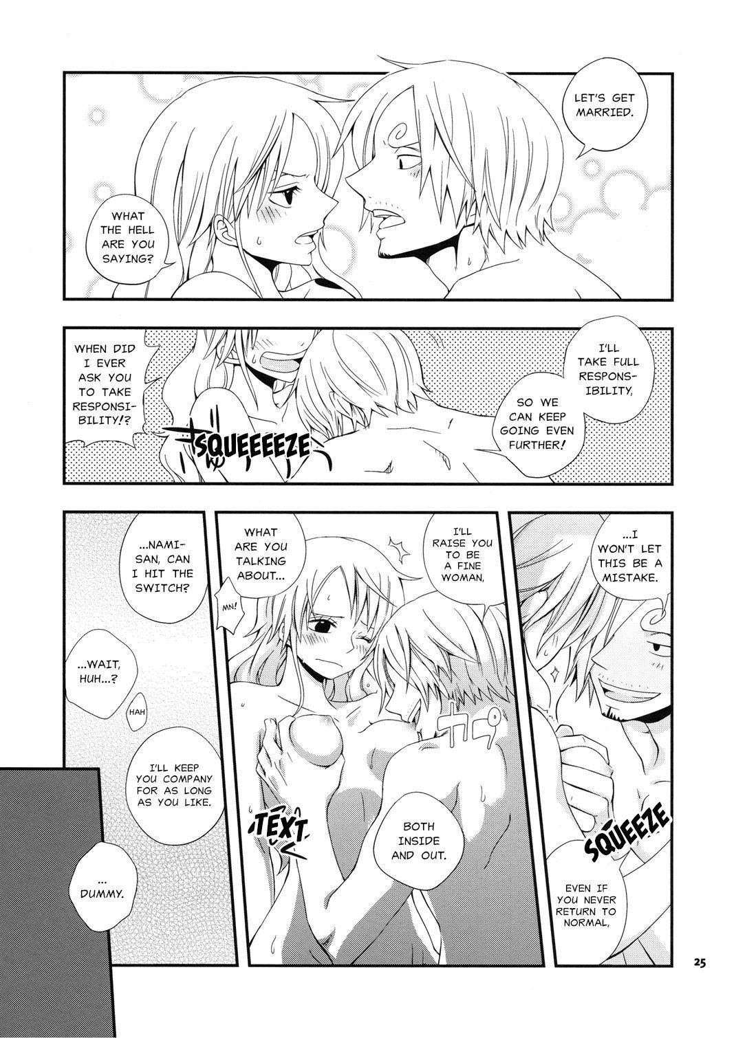 sanji x nami hentai YOUNG AND PRETTY LOVER 