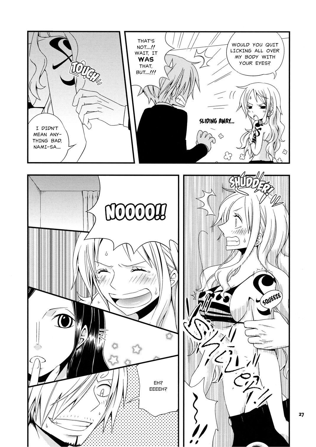 sanji x nami hentai YOUNG AND PRETTY LOVER 