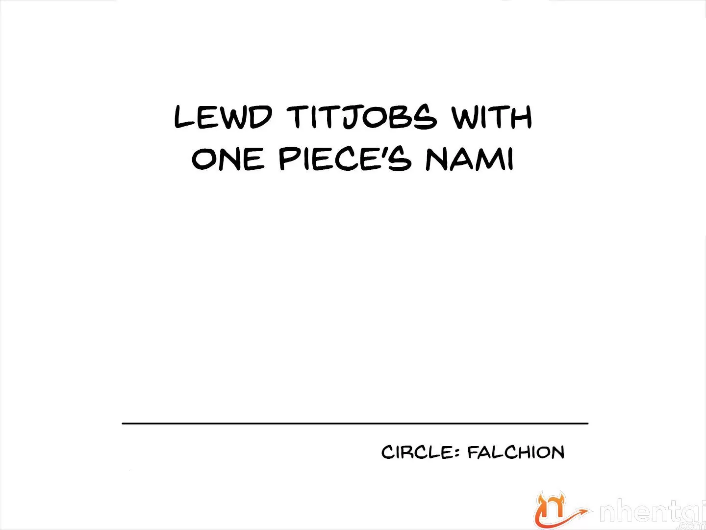 One Piece Nami Hentai Comic